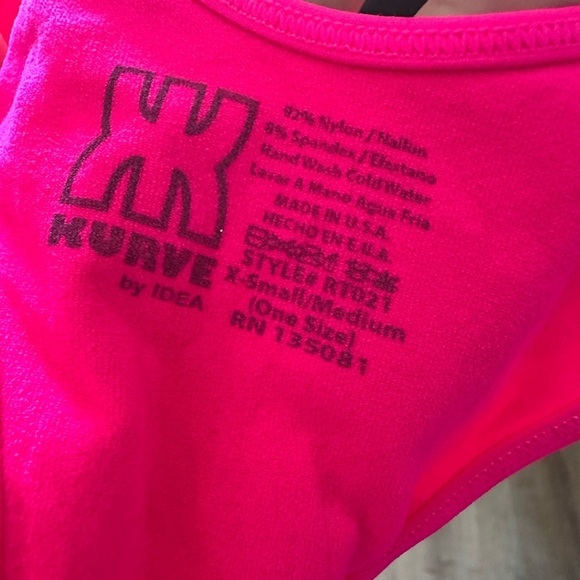 Pink Tank Top Racerback Stretchy - Picture 3 of 3